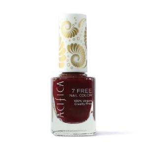 Pacifica 7 Free Nail Polish in Red Red Wine.  